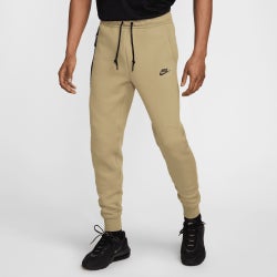 Men Pants - Nike Tech Fleece - Neutral Olive-Black