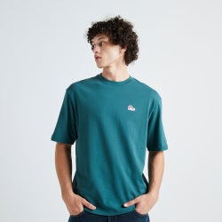 Men T-Shirts - Jordan Sneaker Patch Tee - Oxidized Green-Oxidized Green