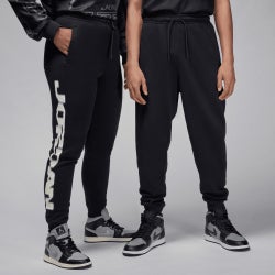 Men Pants - Jordan Flight Mvp Fleece Pant - Black-Iron Grey