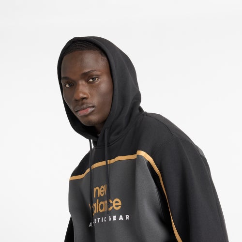 New Balance Classics Fleece Hoodie Image 4 of 6. Tap to open photo gallery.