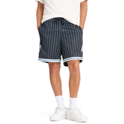 Men Shorts - New Balance Hoops Mesh Short - Black-Blue