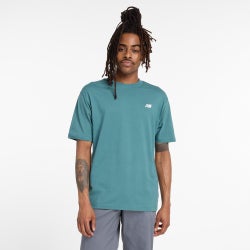 Men T-Shirts - New Balance Sport Essentials Cotton Tee - New Spruce-New Spruce