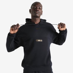 Men Hoodies - Nike Foot Locker 50th Anniversary Hoodie - Black-Gold