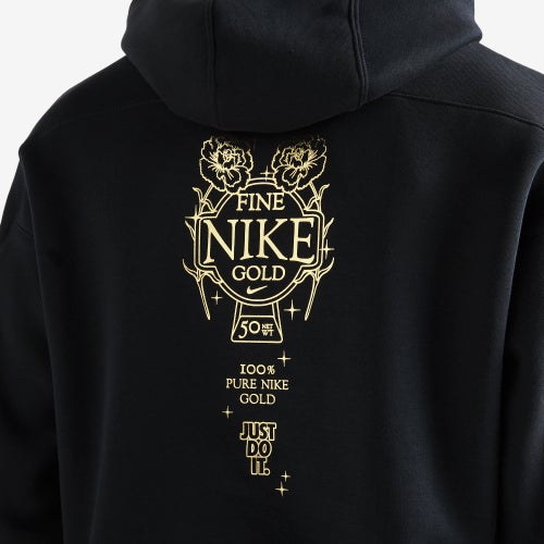 Nike gold and black hoodie sale