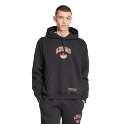 Men Hoodies - adidas Originals Hoodie - Black-Red
