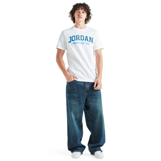 Jordan Graphic Stretch Tee Image 2 of 3. Tap to open photo gallery.