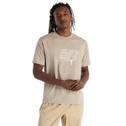 Men T-Shirts - New Balance Athletics Intelligent Choice T-Shirt - Arid Stone