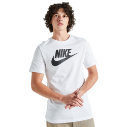 Men T-Shirts - Nike Futura Icon Tee - White-Black