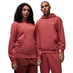 Men Hoodies - Nike Tn Patch Brushed Fleece Hoodie - Canyon Rust-White