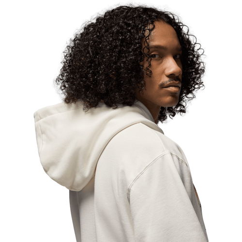 Jordan Flight Fleece Graphic Pullover Hoodie Image 6 of 8. Tap to open photo gallery.