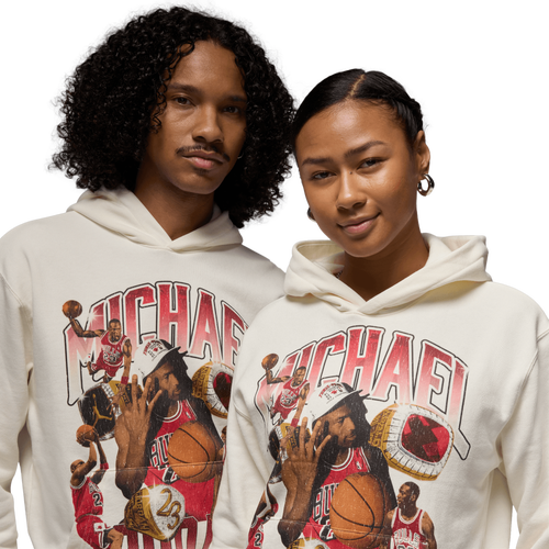 Jordan Flight Fleece Graphic Pullover Hoodie Image 7 of 8. Tap to open photo gallery.