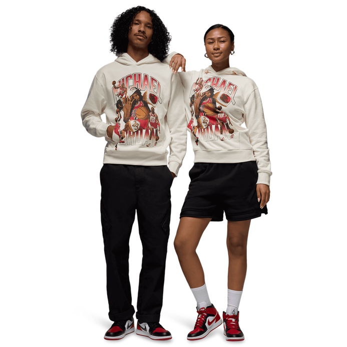 Jordan Flight Fleece Graphic Pullover Hoodie Image 8 of 8. Tap to open photo gallery.