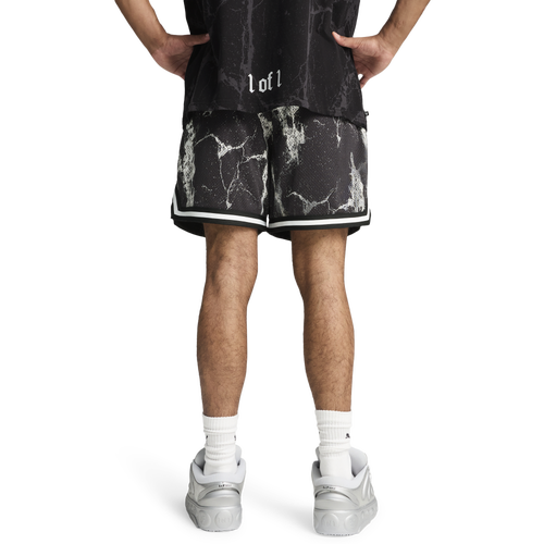 Puma HOOPS x LA FRANCE Chrome Basketball Shorts Image 3 of 7. Tap to open photo gallery.