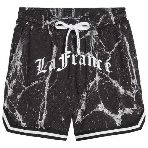 Puma HOOPS x LA FRANCE Chrome Basketball Shorts Image 6 of 7. Tap to open photo gallery.