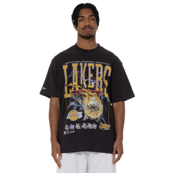 Men T-Shirts - Mitchell & Ness Flash Tee - Black