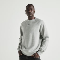 Men Hoodies - Nike NOCTA Pullover Fleece Crew - Dark Grey Heather