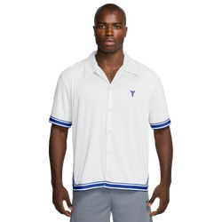 Men T-Shirts - Nike Kobe Bryant Basketball T-Shirt - White-Game Royal