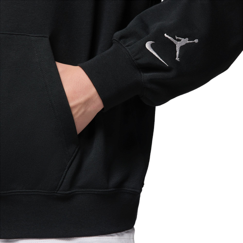 Nike Jordan MVP Oversized French Terry Pullover Hoodie Image 6 of 6. Tap to open photo gallery.