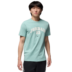 Men T-Shirts - Nike Jordan MVP Jumpman T-Shirt - Mineral-Sail