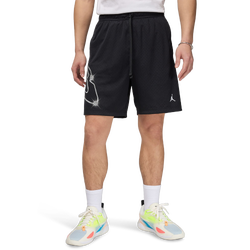 Men Shorts - Nike Sport Men's Dri-FIT Mesh Diamond Shorts - Black
