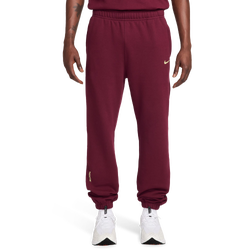 Men Pants - Nike NOCTA Fleece CS Sweatpants - Dark Beetroot