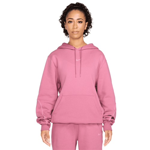 Nike NOCTA Pullover Fleece Crew Image 4 of 7. Tap to open photo gallery.