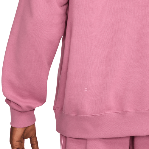 Nike NOCTA Pullover Fleece Crew Image 4 of 8. Tap to open photo gallery.