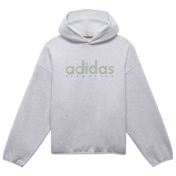 Men Hoodies - adidas Fear Of God Athletics - Light Grey Heather
