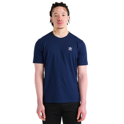 Men T-Shirts - adidas Essential Trefoil Tee - Night Indigo