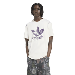Men T-Shirts - adidas Originals Distressed Graphic Tee - White