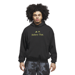 Men Hoodies - adidas Adidas Basketball - Black