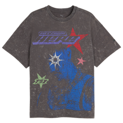 Men T-Shirts - Puma Melo x Alien Basketball T-Shirt - Dusky Grey