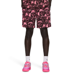 Men Shorts - Puma Melo x Alien Basketball Shorts - Sun Struck-Aop