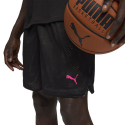 Men Shorts - Puma MB.01 Rick and Morty Reversible Short - Puma Black