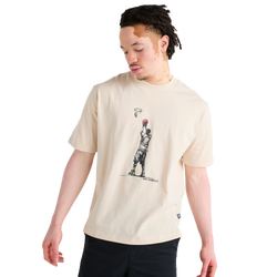 Men T-Shirts - New Balance Hoops Player Graphic Tee - Bisque