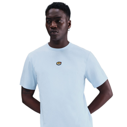 Men T-Shirts - Nike Tuned Sportswear T-Shirt - Celestine Blue-Obsidian
