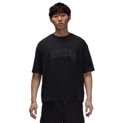 Men T-Shirts - Nike Jordan Brooklyn Oversized Graphic T-Shirt - Black
