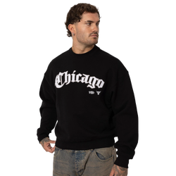 Men Sweatshirts - Mitchell & Ness Chicago Bulls - Black