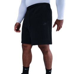 Men Shorts - Nike Sportswear Tech Fleece Shorts - Black-Black