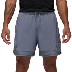 Men Shorts - Jordan Dri-fit Sport Woven Diamond Short - Light Carbon-Light Carbon