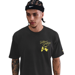 Men T-Shirts - Nike Lebron James Uncharted - Black-Black
