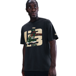 Men T-Shirts - Nike Lebron James Point Forward - Off Noir-Off Noir