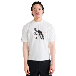 Men T-Shirts - Mitchell & Ness The Six Bulls Boxy Tee - Cloud-Cloud