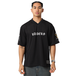 Men T-Shirts - Mitchell & Ness Raiders Coast Jersey - Black-Gold