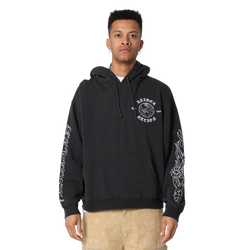 Men Hoodies - Mitchell & Ness Raiders Nation Fleece Hoodie - Black-Gold