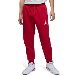 Men Pants - Jordan Jumpman Fleece Pant - Gym Red-White