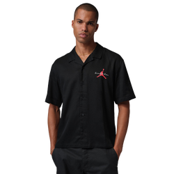 Men Sweatshirts - Jordan Brooklyn Bowling Shirt - Black