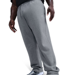 Dk Grey Heather-Lt Smoke Grey-(White)