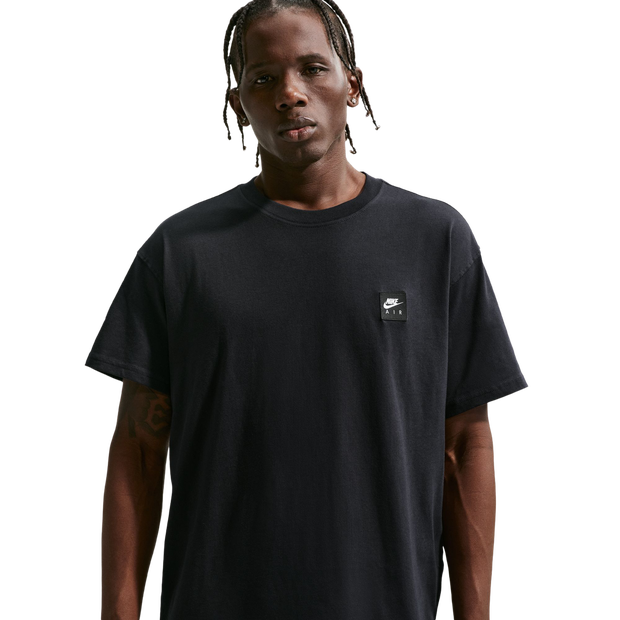 Nike Uomo Nero Ir Back Logo M - T Shirt - Immagine 2