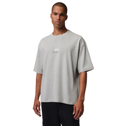 Men T-Shirts - Jordan Flight Gfx Oversize Tee - Grey Heather